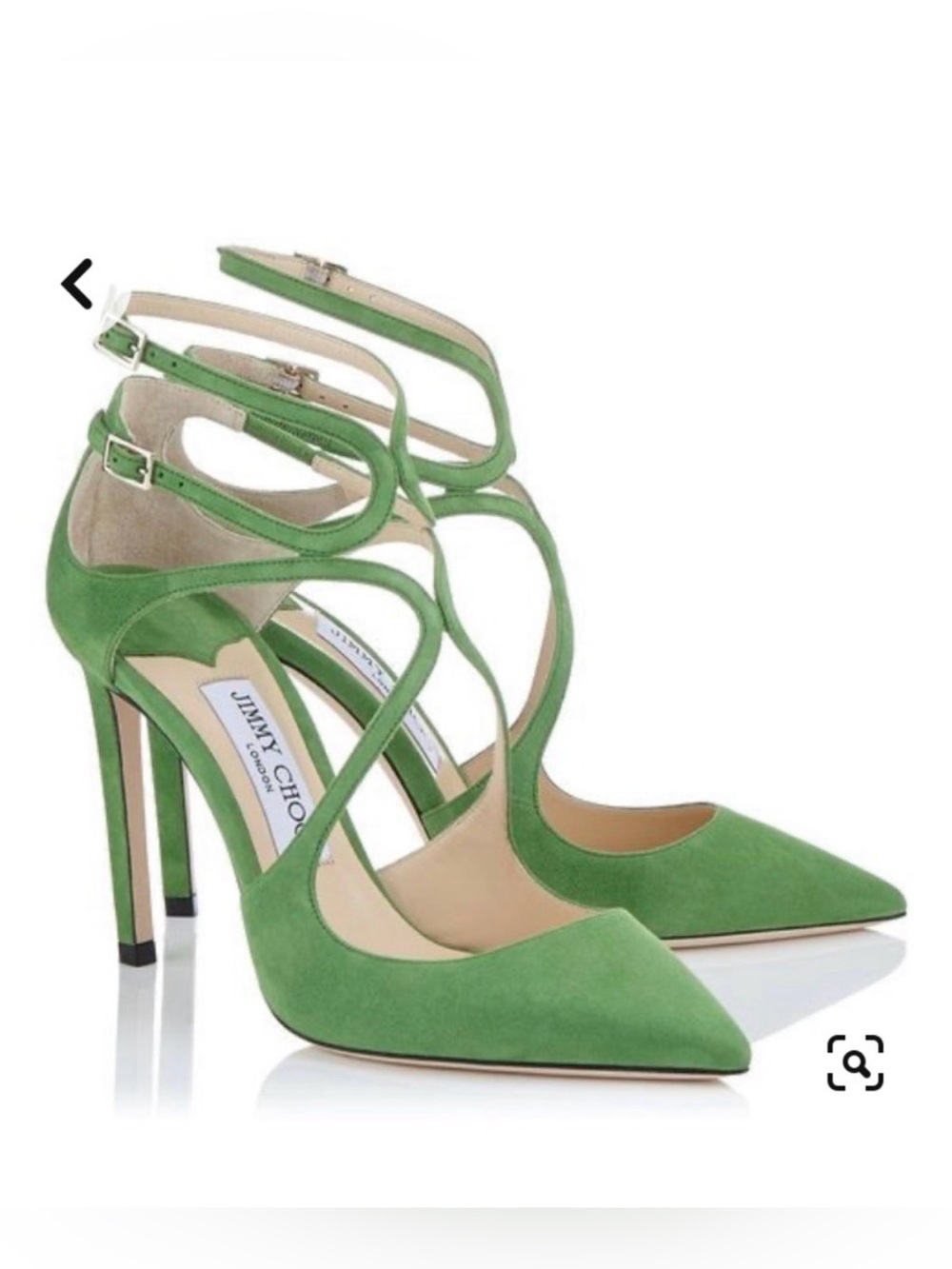 NWT Never worn Jimmy Choo Lancer 85 Lime green shoes